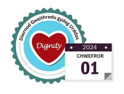 dignity logo welsh