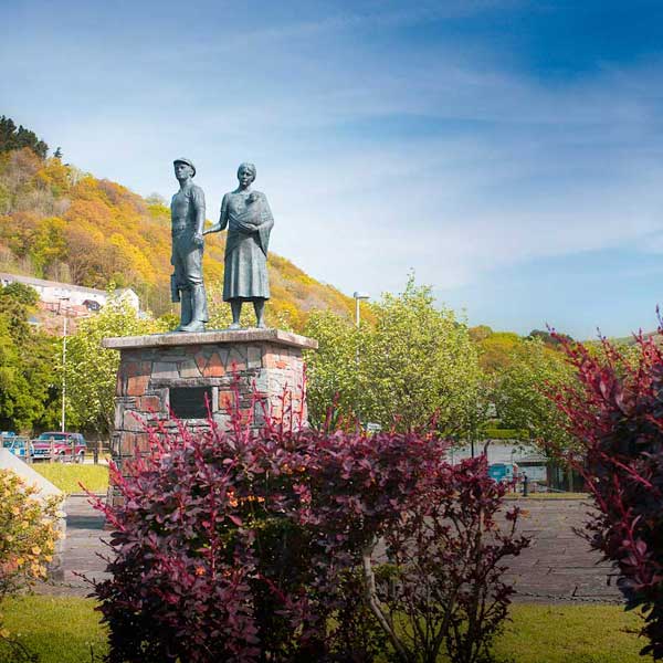 Miners Statue