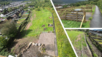 Land At Corbett Street, Treherbert – Now “Coed-cae Community Orchard” Pic 1