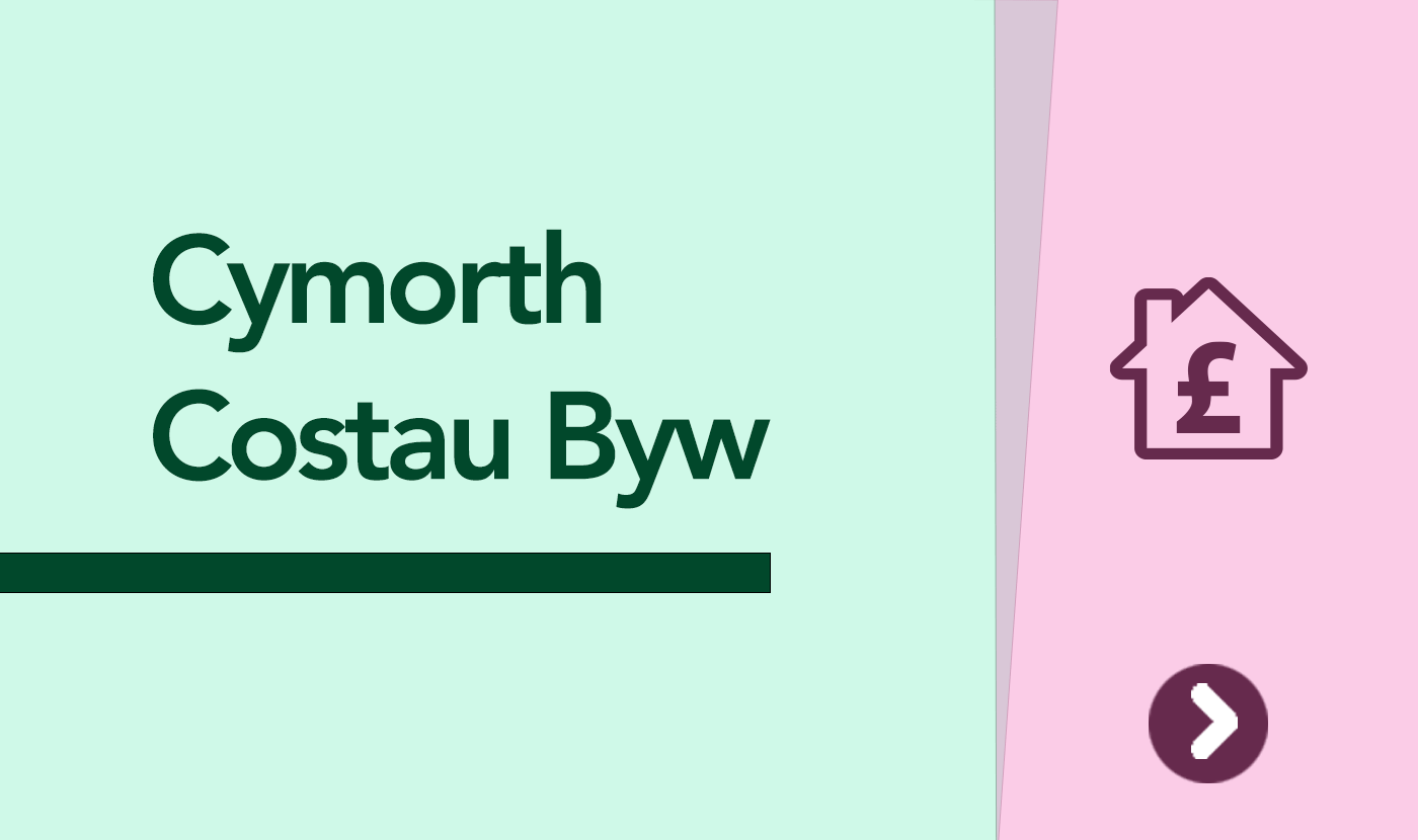 Gweld cymorth gyda chostau byw cynyddol