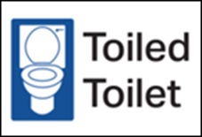 Toilet sticker