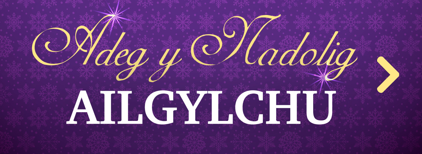 Adeg y Nadolig Ailgylchu