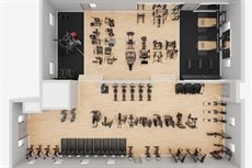 Bydd campfa ac ystafell droelli ar eu newydd wedd yn cael eu creu yng Nghanolfan Chwaraeon Abercynon