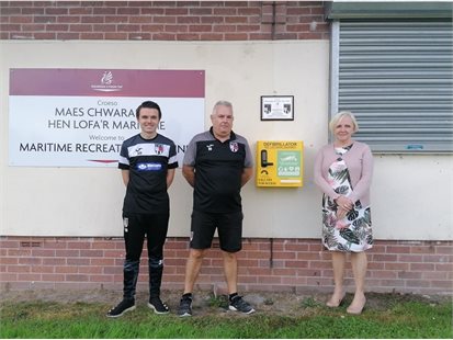 Defibrillator Donation