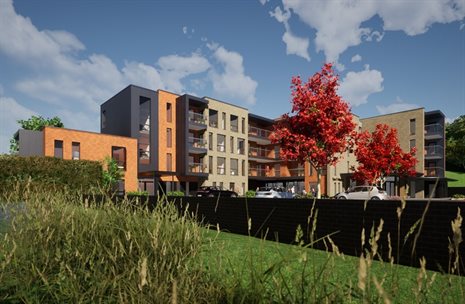 Artist Impression - Dan y Mynydd complex