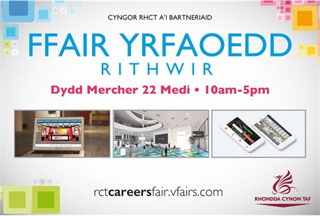 Ffair Yrfaoedd Rithwir