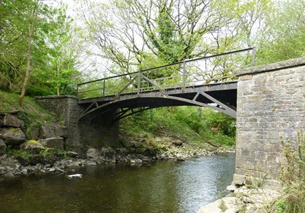 Iron Tram Bridge near Robertstown, first phase of repairs to start