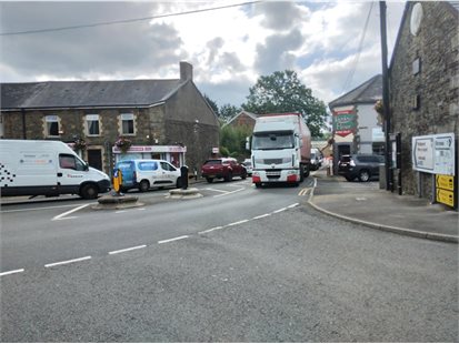 Llanharan Square - the Llanharan Link Road consultation starts shortly