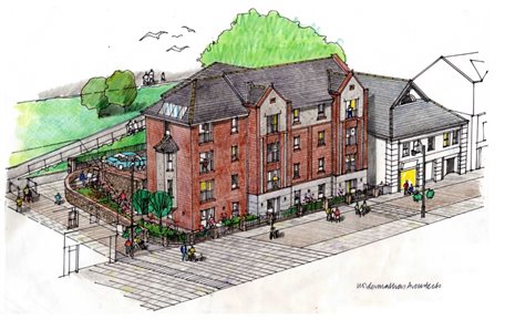 Dunraven Street development, Tonypandy