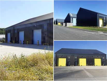 The new modern business units in Robertstown