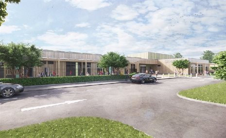 YGG Llyn y Forwyn artist impression of school development