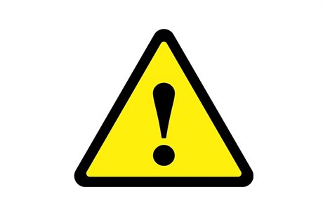 yellow warning