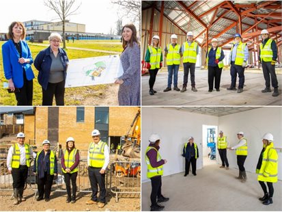 Cllr Bonetto has visited schools in Cwmdare, Taffs Well and Beddau