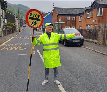 Christine Leach has worked in Pontygwaith for nearly four decades