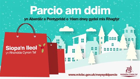 FREE festive parking returns in 2022 WELSH