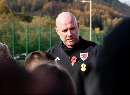 Rob Page opens Baglan Pitch-3