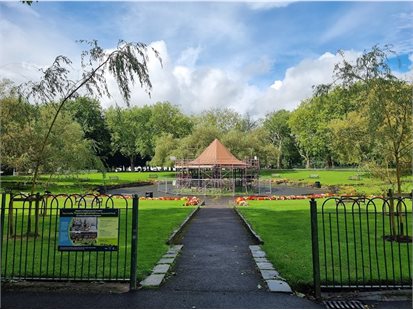 Ynysangharad Park bandstand - Copy