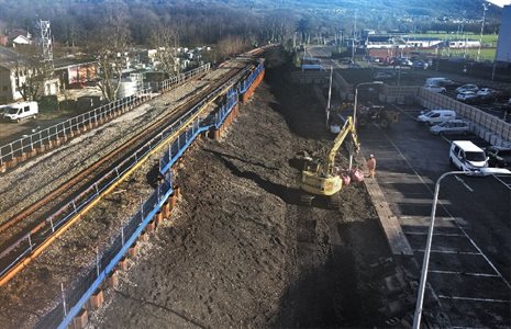 Aberdare station progress 2 - Copy