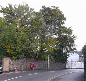 Abernant Road_Wall repair