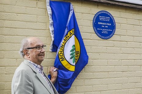 Blue Plaque unveiling