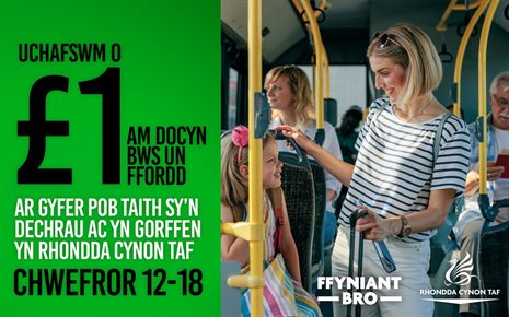 &amp;#163;1 bus fare CYM