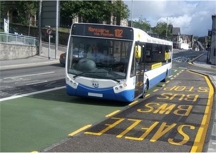 Catherine St bus stops 2