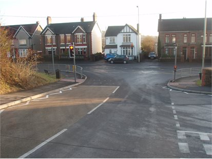 Ysgol Garth Olwg junction