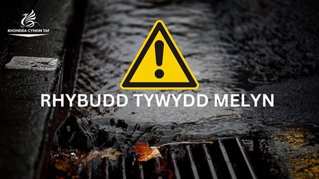 Yellow warning graphic CYM