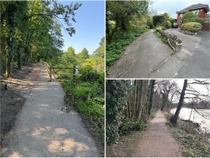 Taff Trail grid web