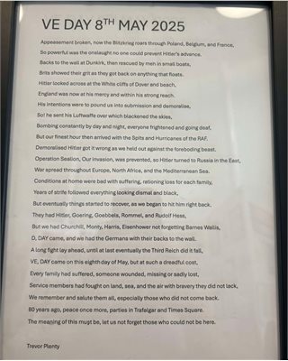 Trevor Plenty Poem