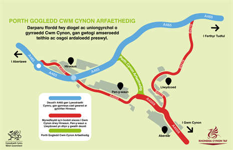 Cynon-Gateway-Environmental-Map-WELSH
