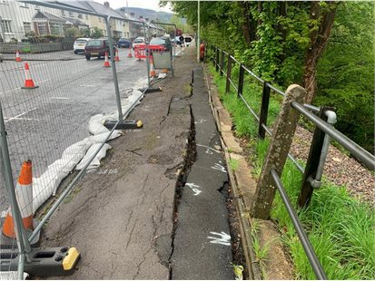 Ground investigations at Ynysybwl Road in Glyncoch will take place over the next three weeks