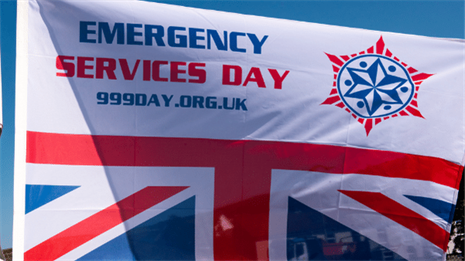 Emergency Services Day Flag
