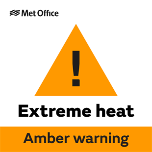 Amber Warning Heat