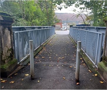Gelligaled Park footbridge 1