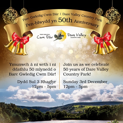 Dare Valley Country Park's 50th Anniversary Celebrations