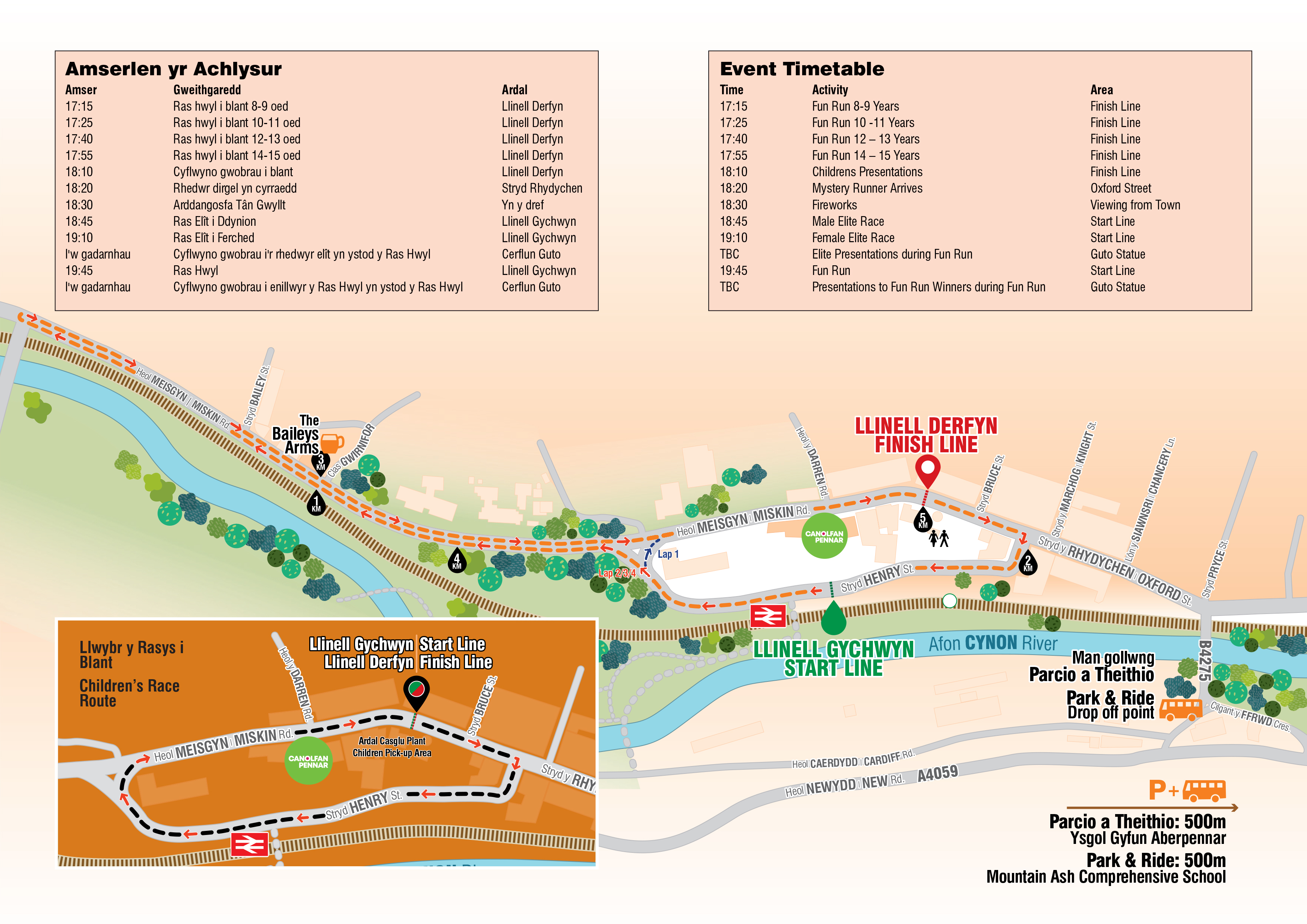 Route Map and Timetable