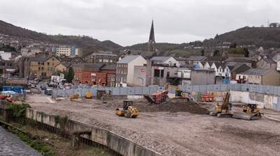 Taff Vale vale groundwork view 2