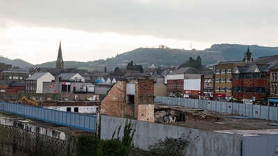 Taff vale groundworks view