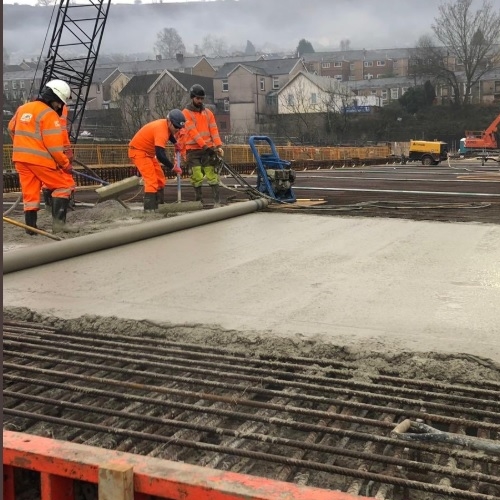 Concrete Pour main