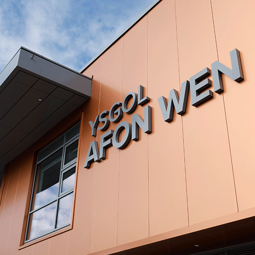 Ysgol-outside-logo