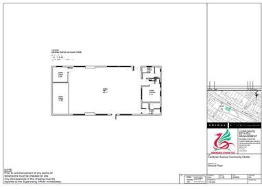 Cambrian Avenue Community Centre (Gilfach Goch) floor plan