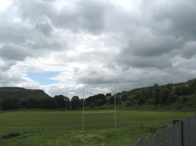 mid Rhondda playing fields site photo