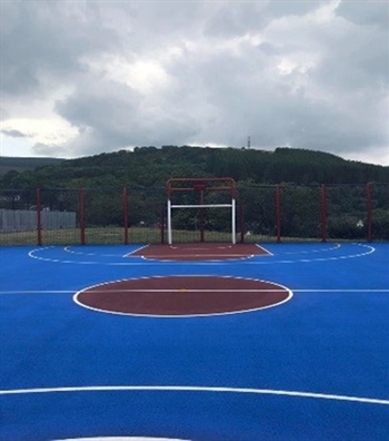 Former Pentre Park Paddling Pool – Pentre Multi-Use Games Area (MUGA) Pic 1