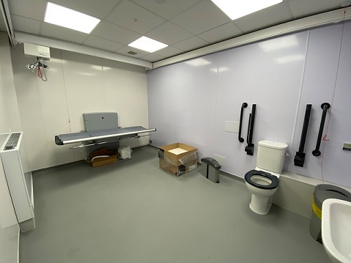 Porth Plaza changing facility1