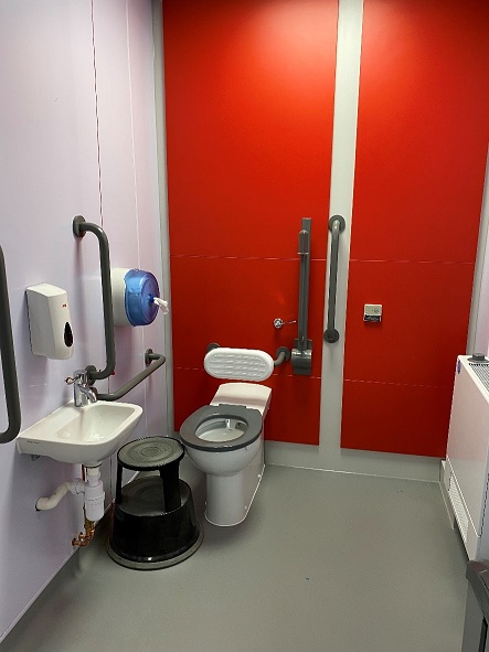 Porth Plaza diabled toilet facility1