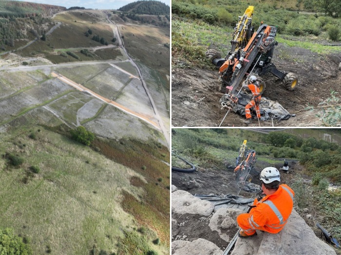 Tylorstown  landslip