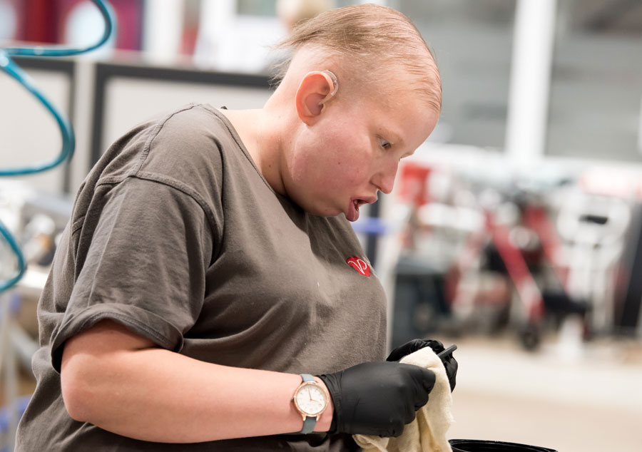 Community-Equipment-Girl-Cleaning