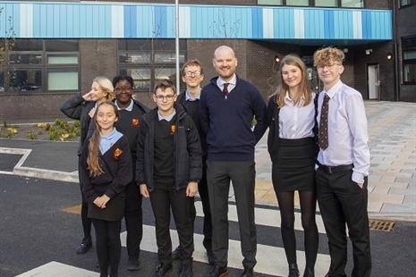 Brand new facilities handed over to Bryn Celynnog Comprehensive