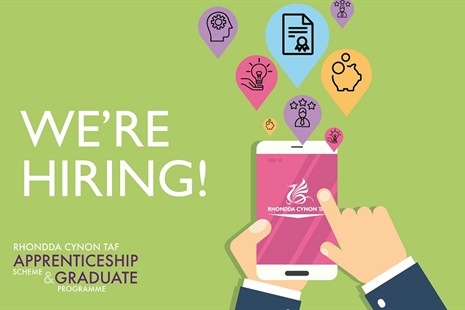 The RCT Council Apprenticeship Scheme is OPEN for applicants!